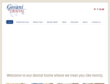 Tablet Screenshot of govanidental.com
